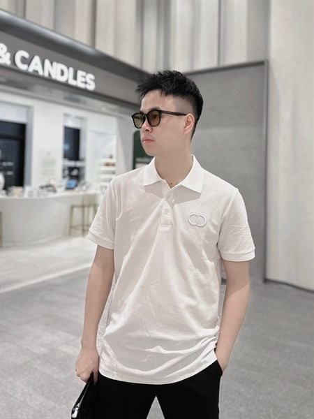  [ẢNH THẬT] Polo Ngắn Tay Nam Thêu Logo Ngực 25 