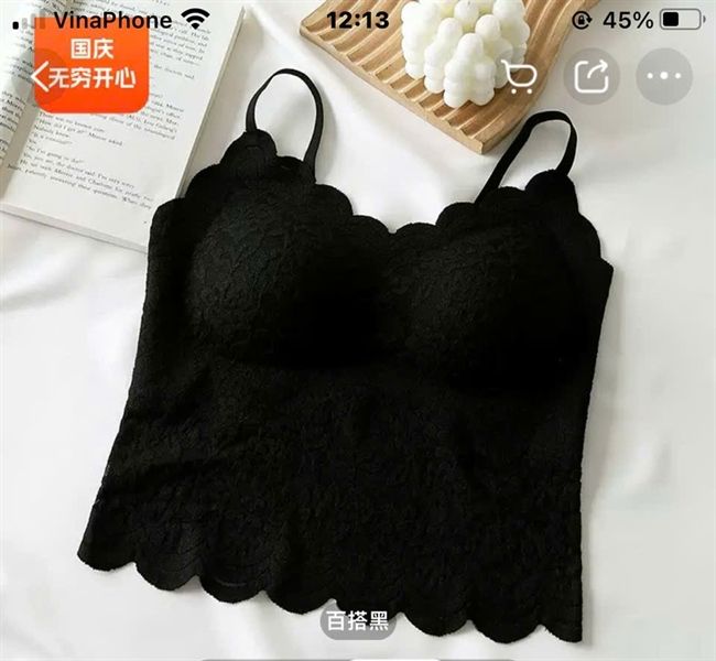  Áo bra ren dày gấu lượn (9035) 