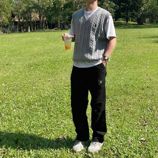  MK Gile Len QC 5323 Logo Ngực Cổ Tim 