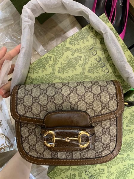  Túi xách Gucci cn họa tiết 