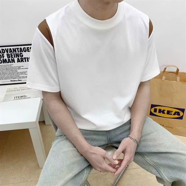  [ẢNH THẬT] Áo Phông Ngắn Tay Nam Cải Vai 6301 