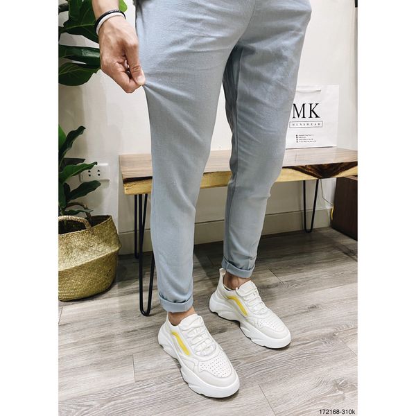  Quần Đũi ZR Ghi Nhạt Suông 