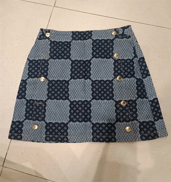  CVN LV jean kẻ ô (V) 