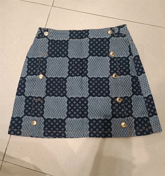  CVN LV jean kẻ ô (V) 