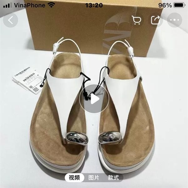  Dép Zara xỏ ngón 