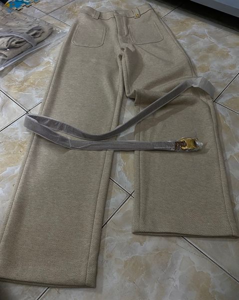  QD dạ Celine kèm belt da 