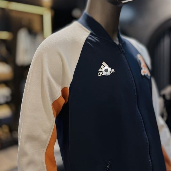  [ẢNH THẬT] Bộ Nỉ Thu Đông Nam Áo Bomber Xanh Than Be Logo Chữ A 23 