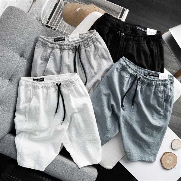  Quần Short Đũi Basic Kèm Ảnh Thật 
