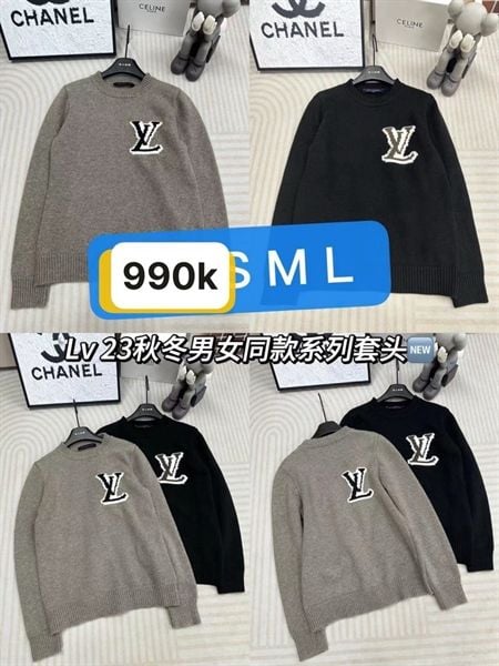  Áo Len SC LV Logo Ngực To 
