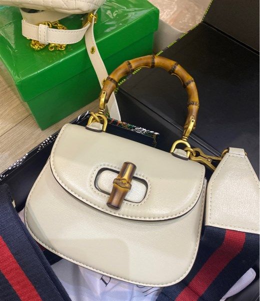  Túi xách Gucci bé quai gỗ SC 
