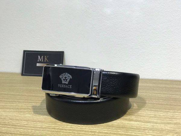 Thắt lưng Versace HT viền bạc 
