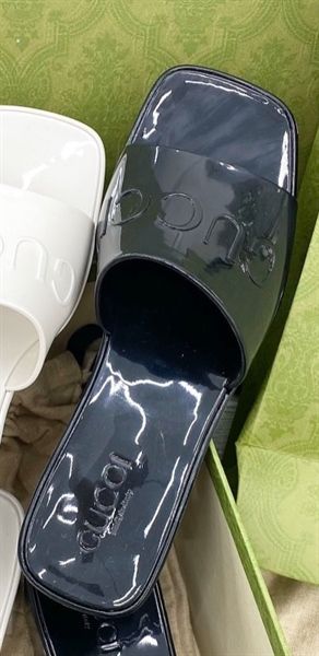 Guốc Gucci trắng 