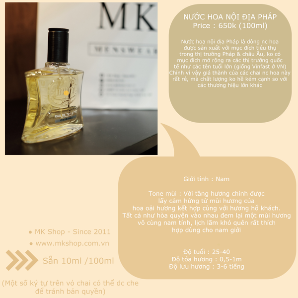  Nước hoa nam Brut Original 