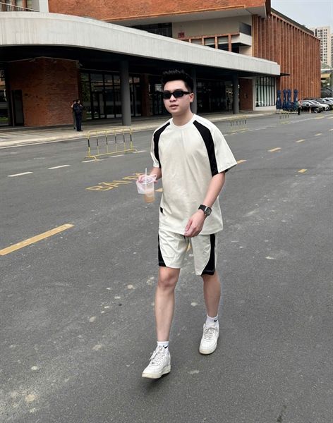  [ẢNH THẬT] Bộ Ngắn Tay Nam Phối Tay 2656 