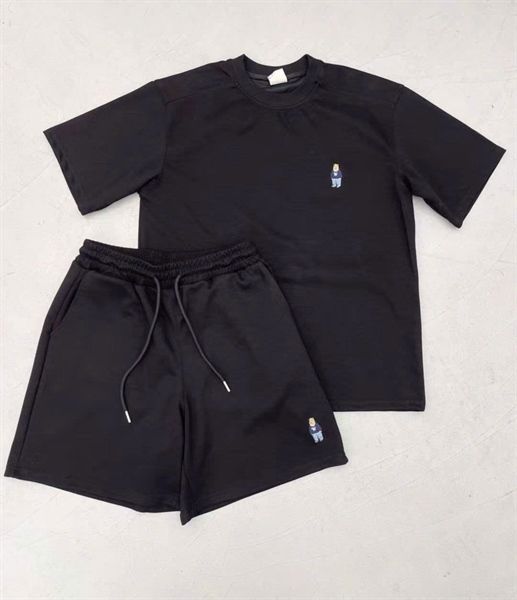  [ẢNH THẬT] Bộ Ngắn Tay Nam Logo Gấu 3303 