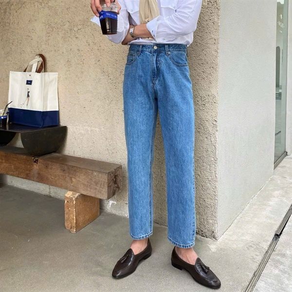  [ẢNH THẬT] Quần Jean Nam Ống Đứng 3 màu N1256 