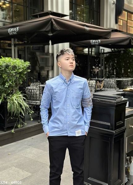 Áo Sơ Mi Dài Tay Nam Vải Oxford Cải Tay 