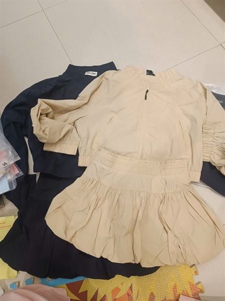  Set Miu adt cổ viền bèo cvn bí (V) 