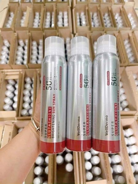  Xịt chống nắng Welldermo 