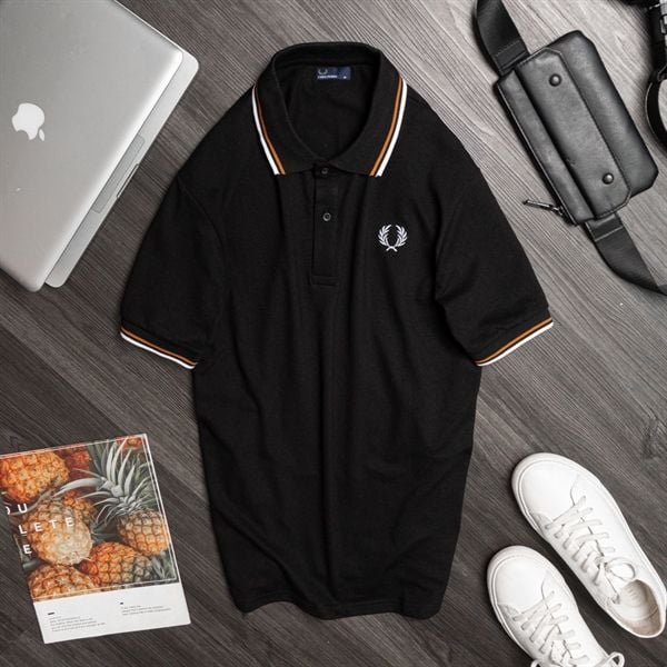  ÁO POLO NGẮN TAY CỔ BẺ TRƠN CẢI CỔ LOGO NHỎ TRƯỚC NGỰC kèm hình thật shop tự chụp 