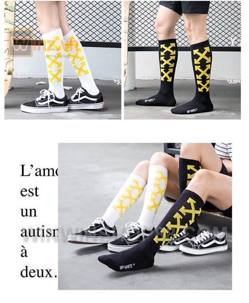  Tất Off White Trắng 