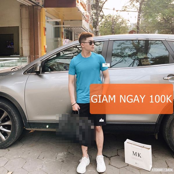  Bộ Thể Thao Ngắn Tay Das 01 Xanh Blue 