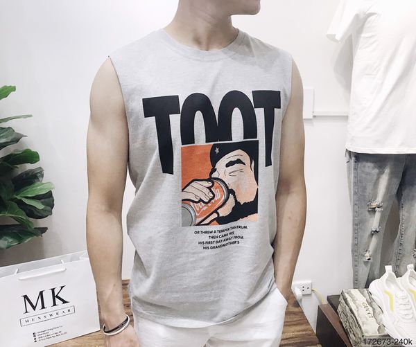  Tanktop Chữ Toot Xám SALE 99K 