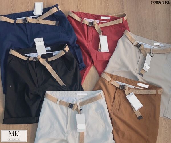  [Có Nhiều Màu] Quần Short Đũi Dư Xịn (Tặng Kèm Belt) 