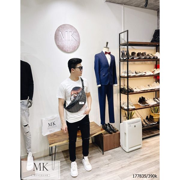 Túi Siêu Cấp Đen Kẻ Loui Vuitto 