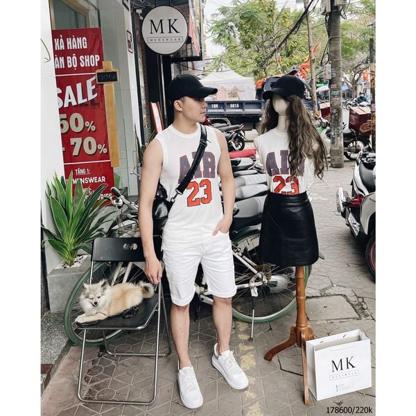  [Có Nhiều Màu] Áo TankTop Ba Lỗ Air 23 