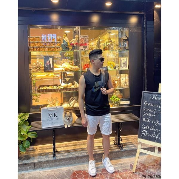  [Có Nhiều Màu] Áo TankTop Ba Lỗ N!KE Logo 7 Màu 