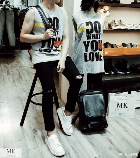  [Có Nhiều Màu] Áo Ba Lỗ QC Chữ Do What You Love 
