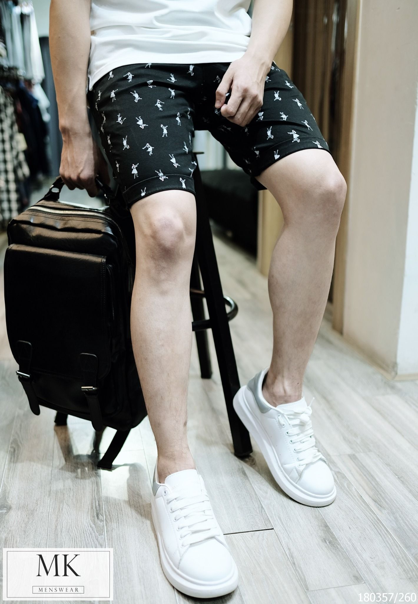  [Có Nhiều Màu] Quần Short Kaki ZR Hoạ Tiết 