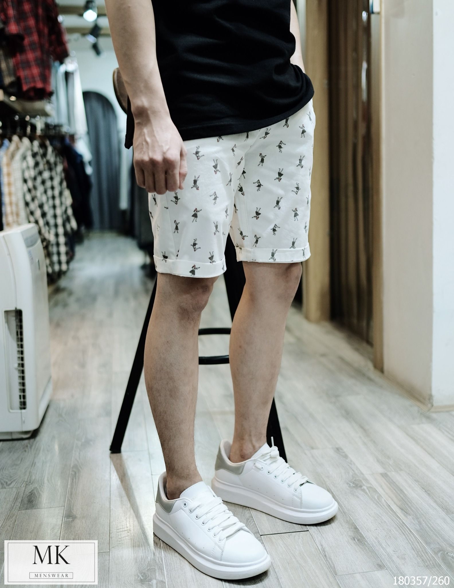  [Có Nhiều Màu] Quần Short Kaki ZR Hoạ Tiết 