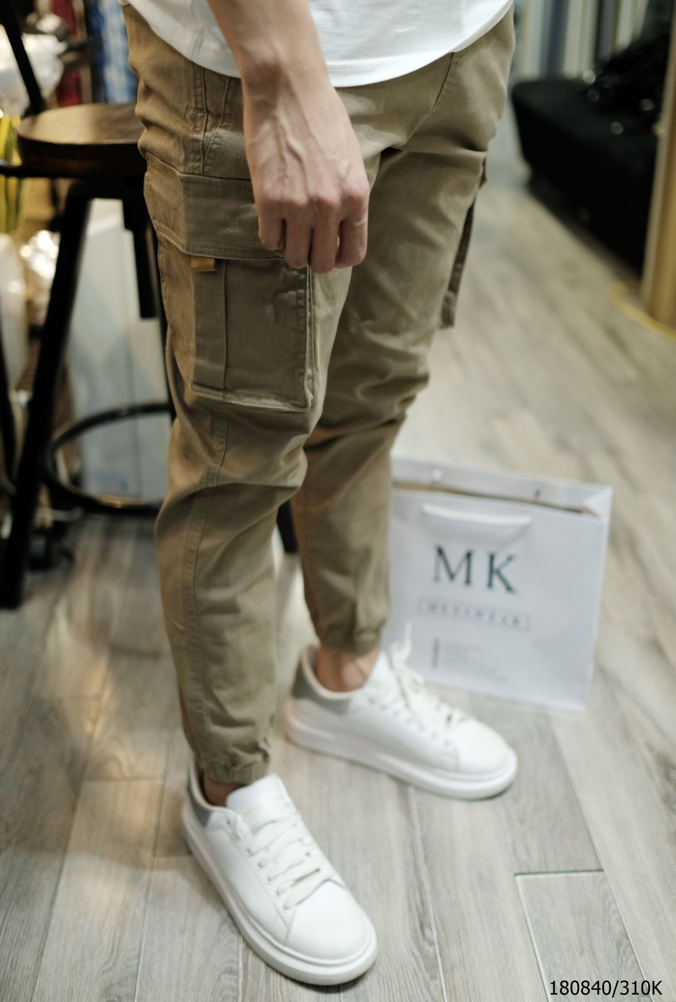  Quần Jogger Kaki Bentino Túi Hộp 
