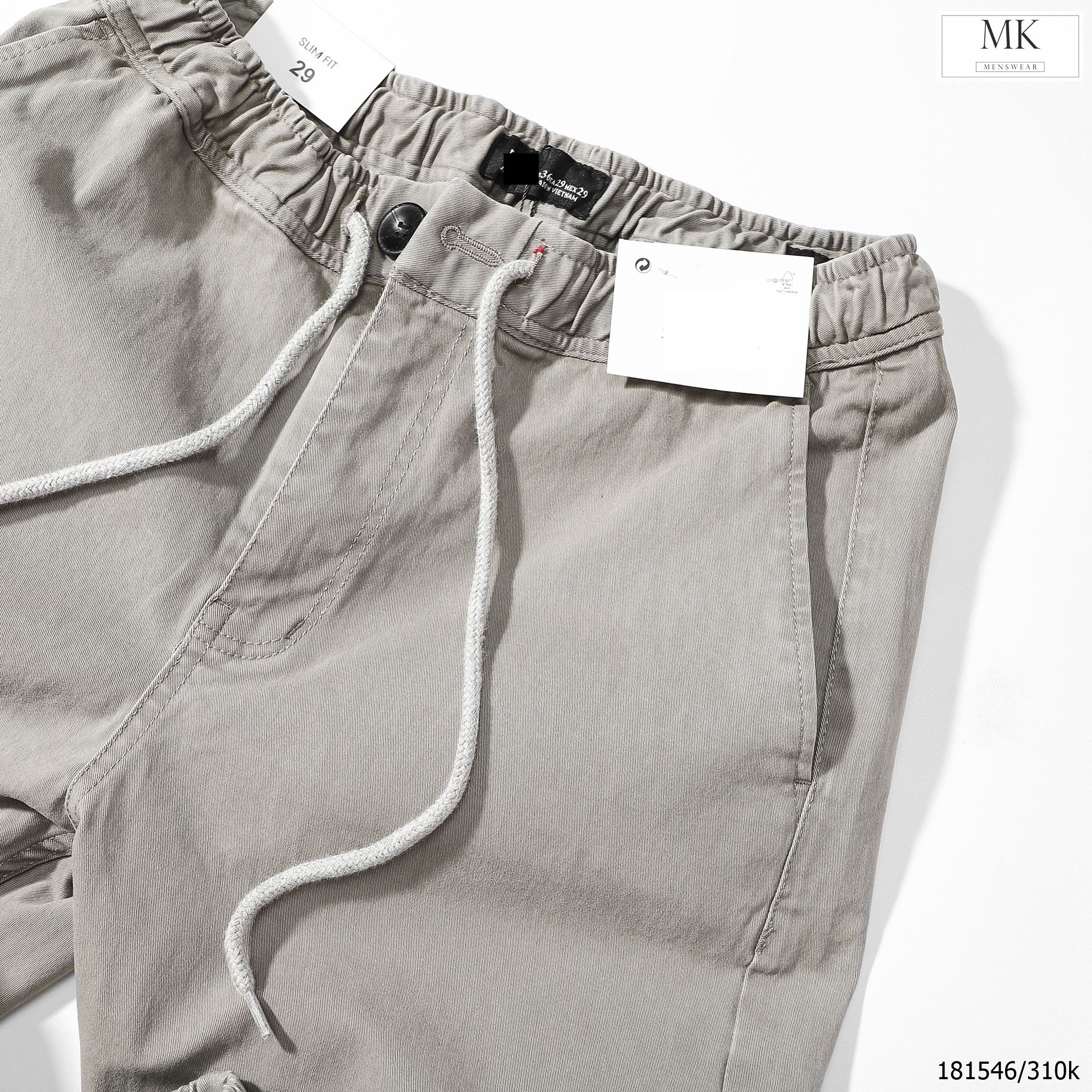  Quần Jogger Kaki Trơn 