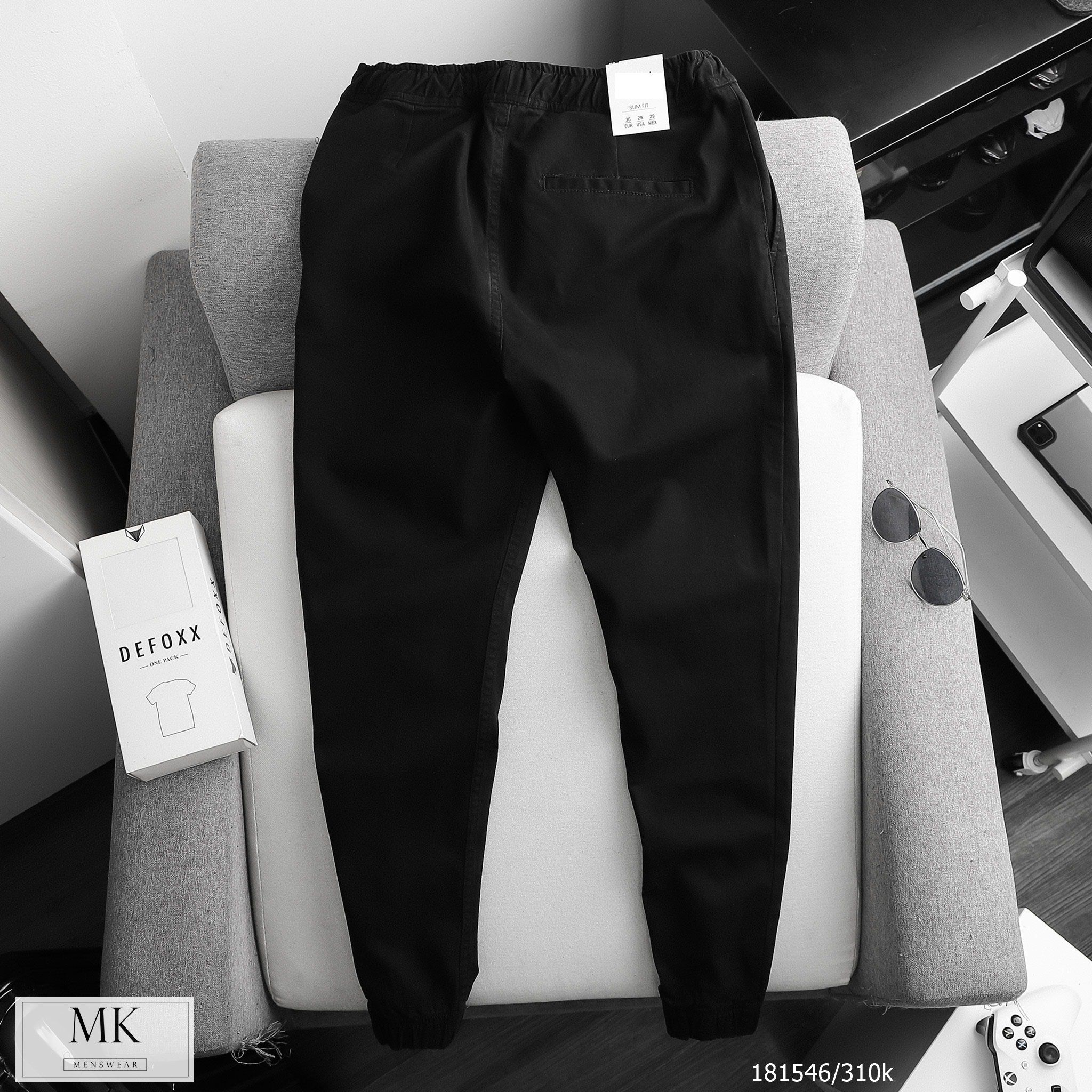  Quần Jogger Kaki Trơn 