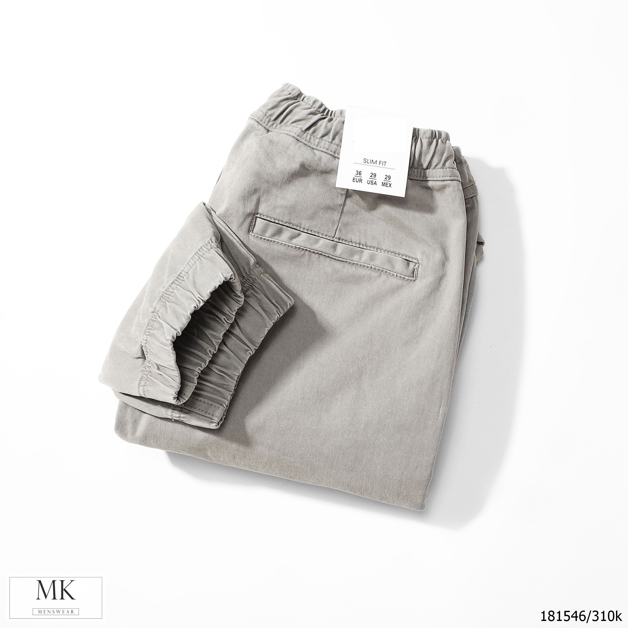  Quần Jogger Kaki Trơn 