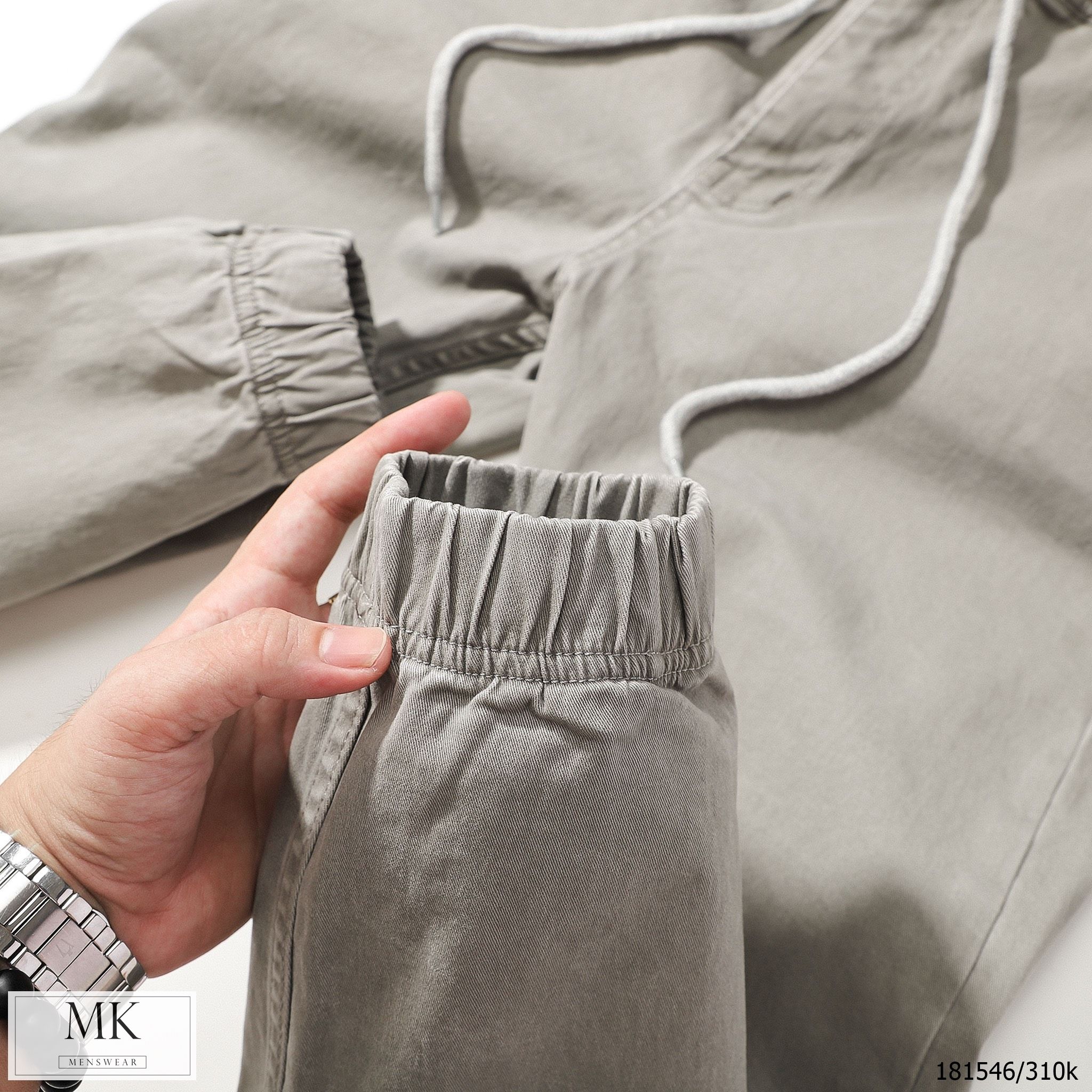  Quần Jogger Kaki Trơn 