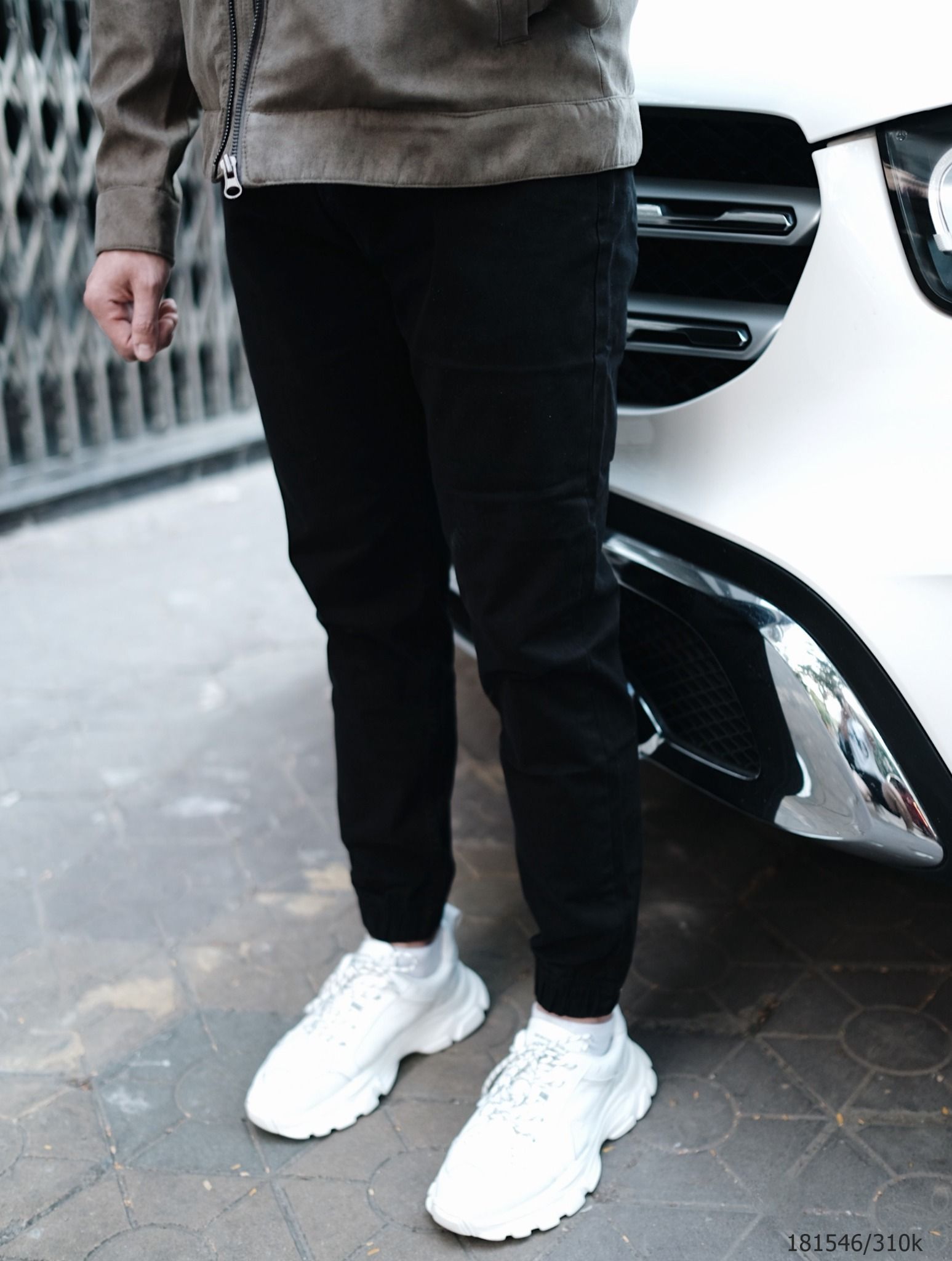  Quần Jogger Kaki Trơn 