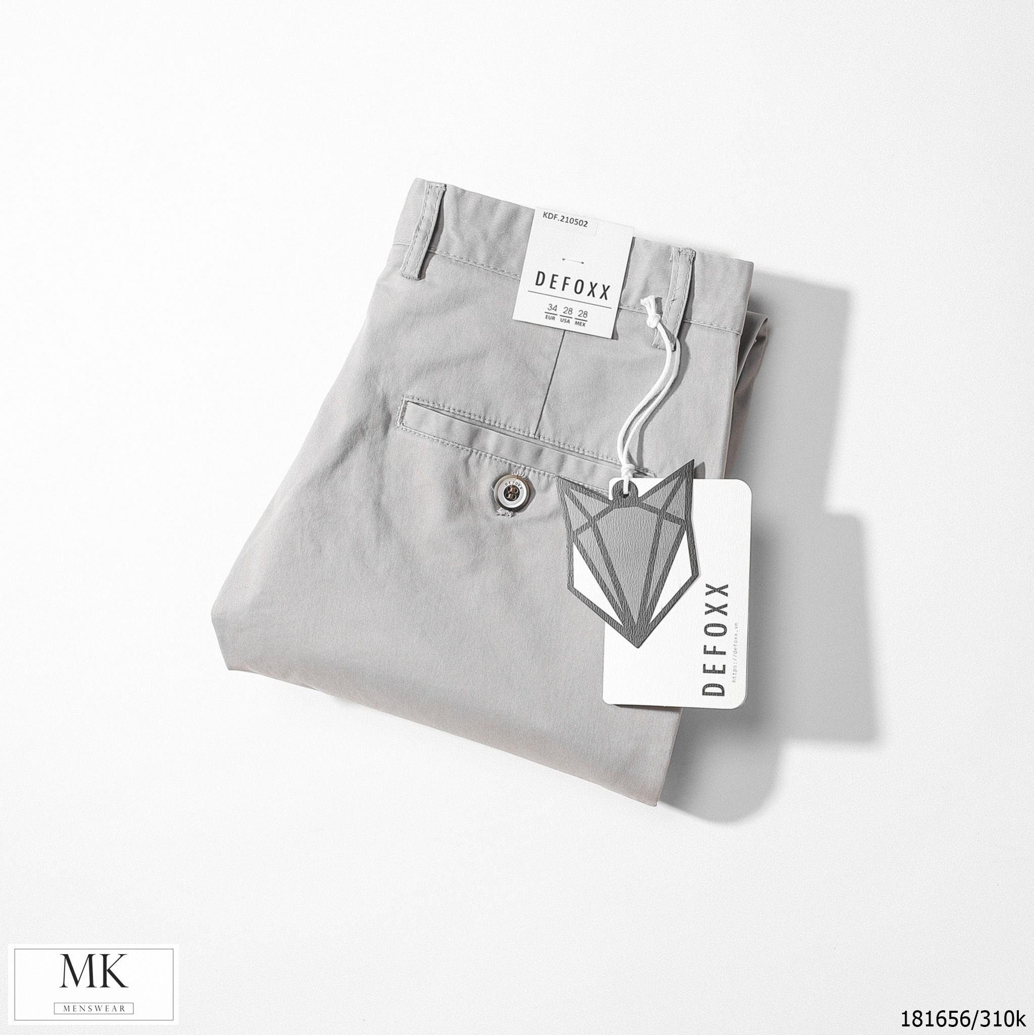  [ẢNH THẬT] Quần Kaki Defoxx Nam 