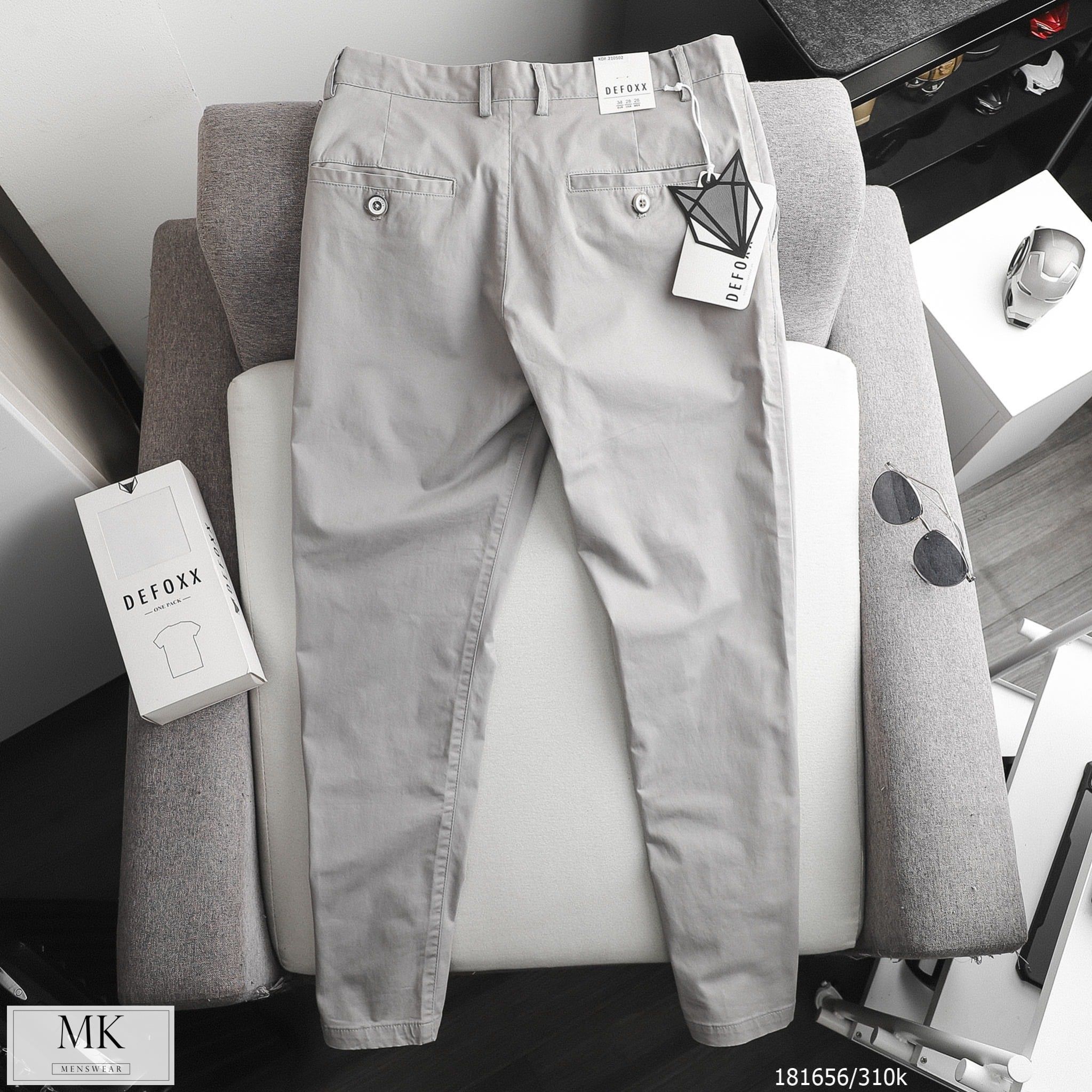  [ẢNH THẬT] Quần Kaki Defoxx Nam 