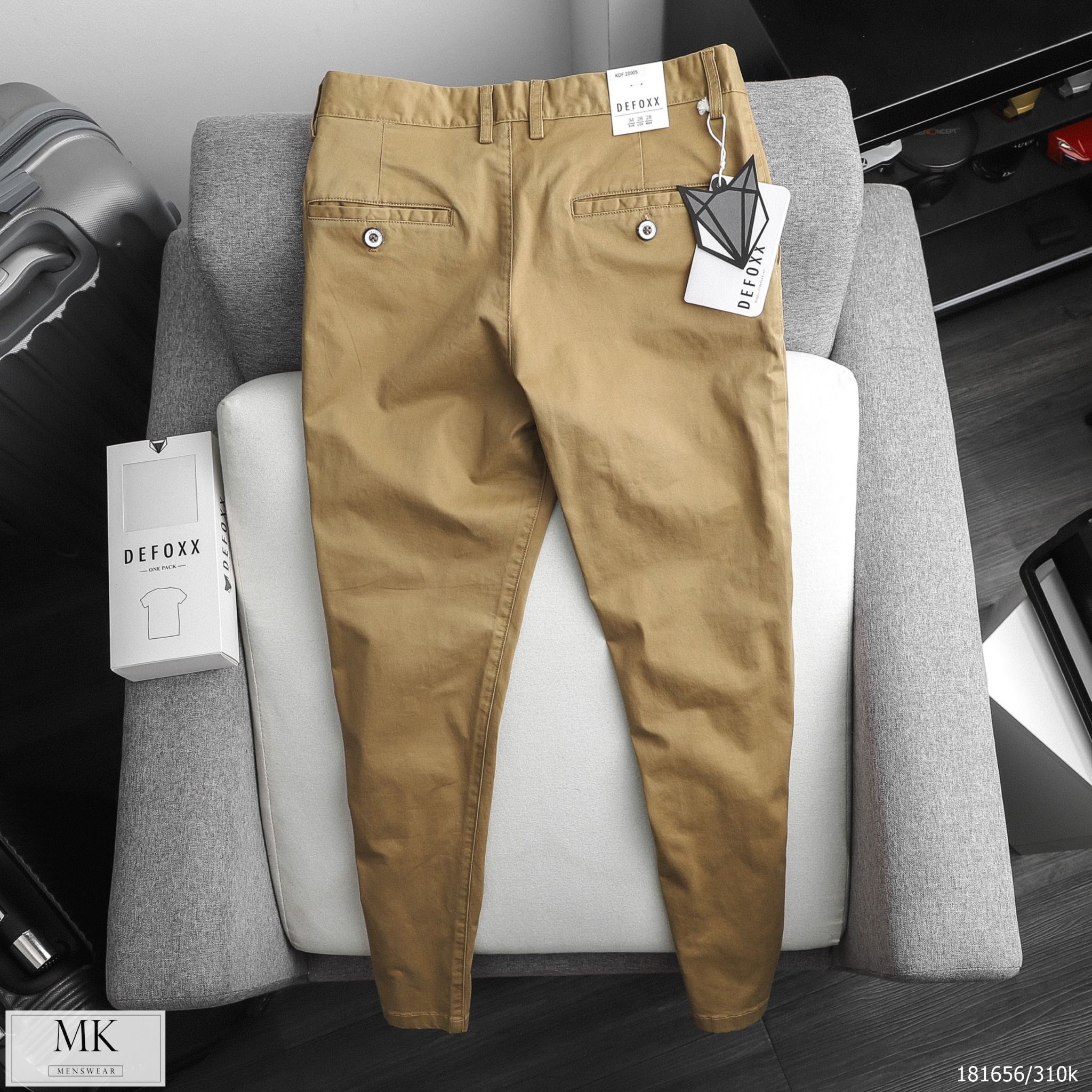  [ẢNH THẬT] Quần Kaki Defoxx Nam 