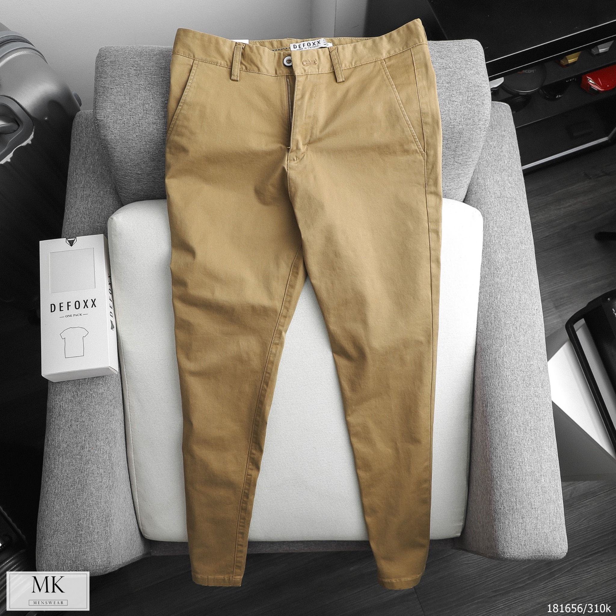  [ẢNH THẬT] Quần Kaki Defoxx Nam 