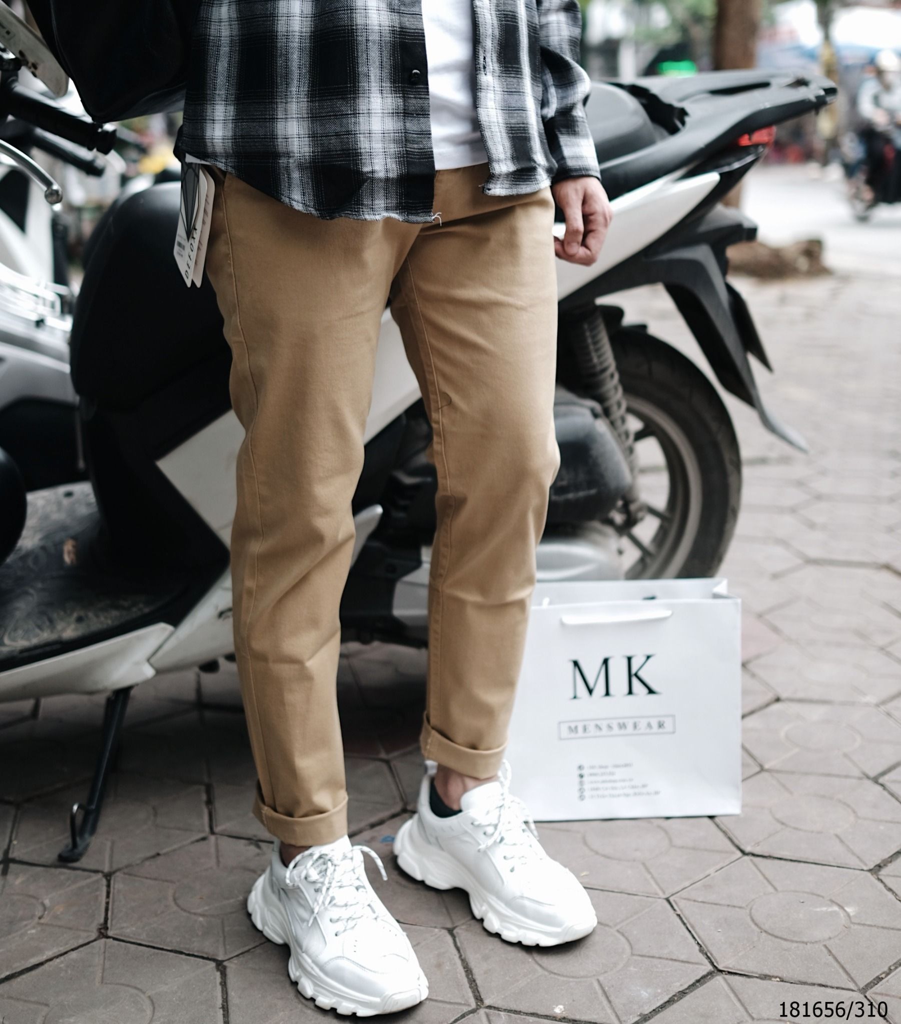  [ẢNH THẬT] Quần Kaki Defoxx Nam 