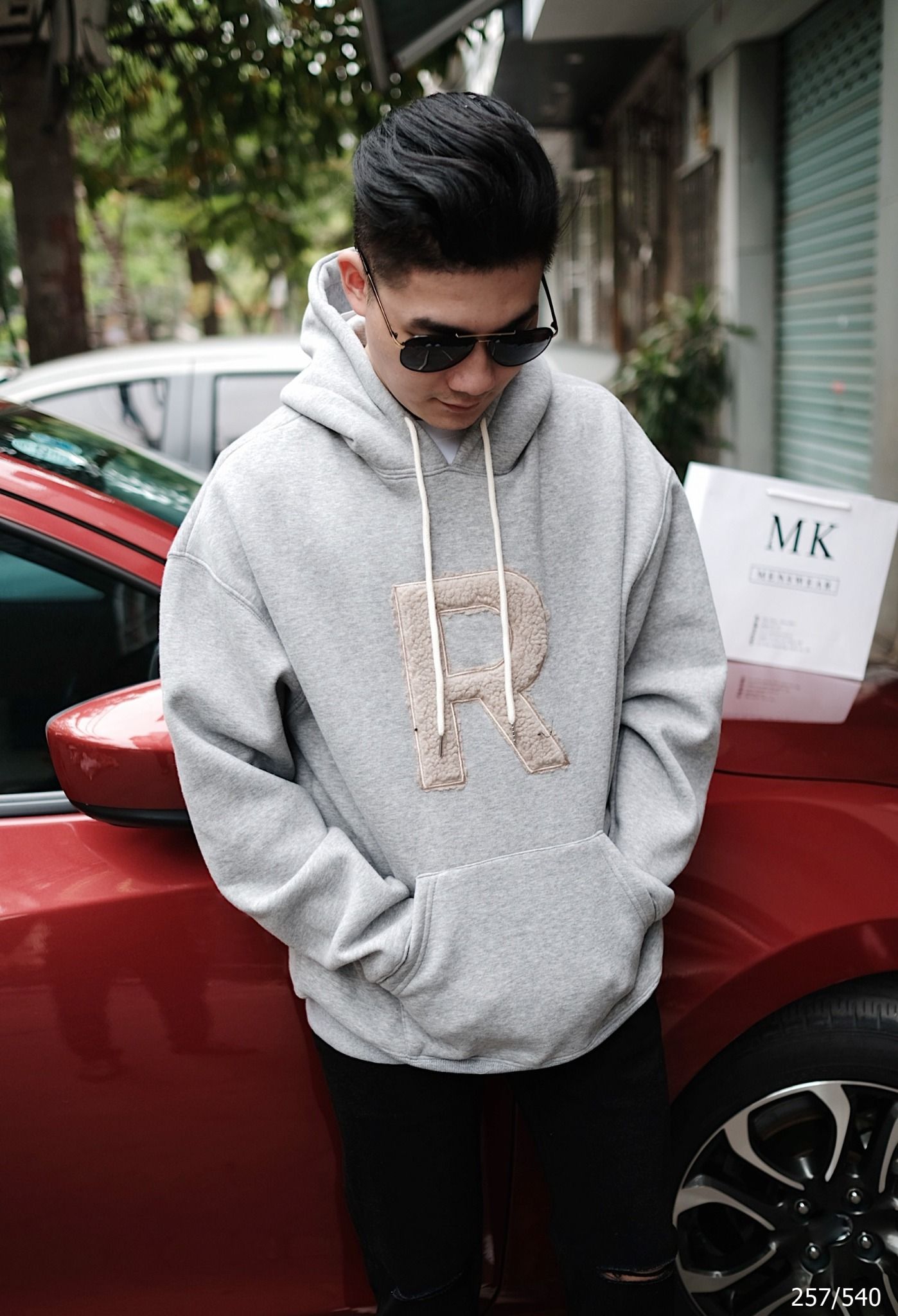 Hoodie 257 Chữ R – MK MENSWEAR