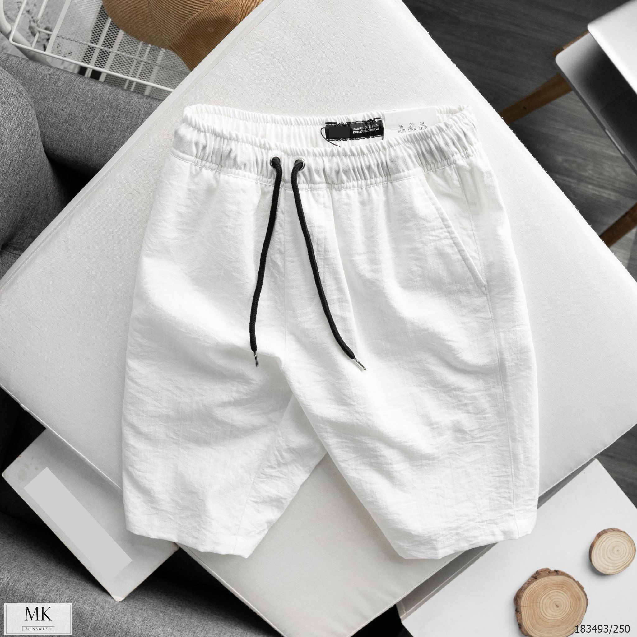  Quần Short Đũi Basic Kèm Ảnh Thật 