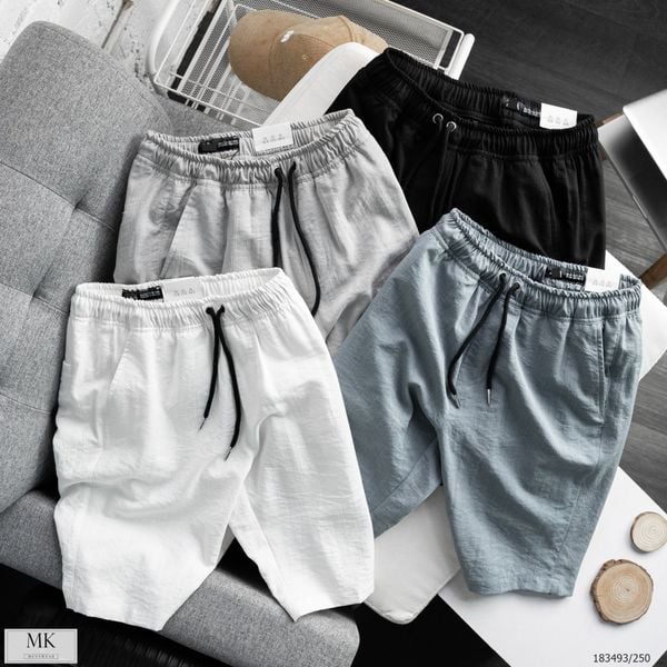  Quần Short Đũi Basic Kèm Ảnh Thật 