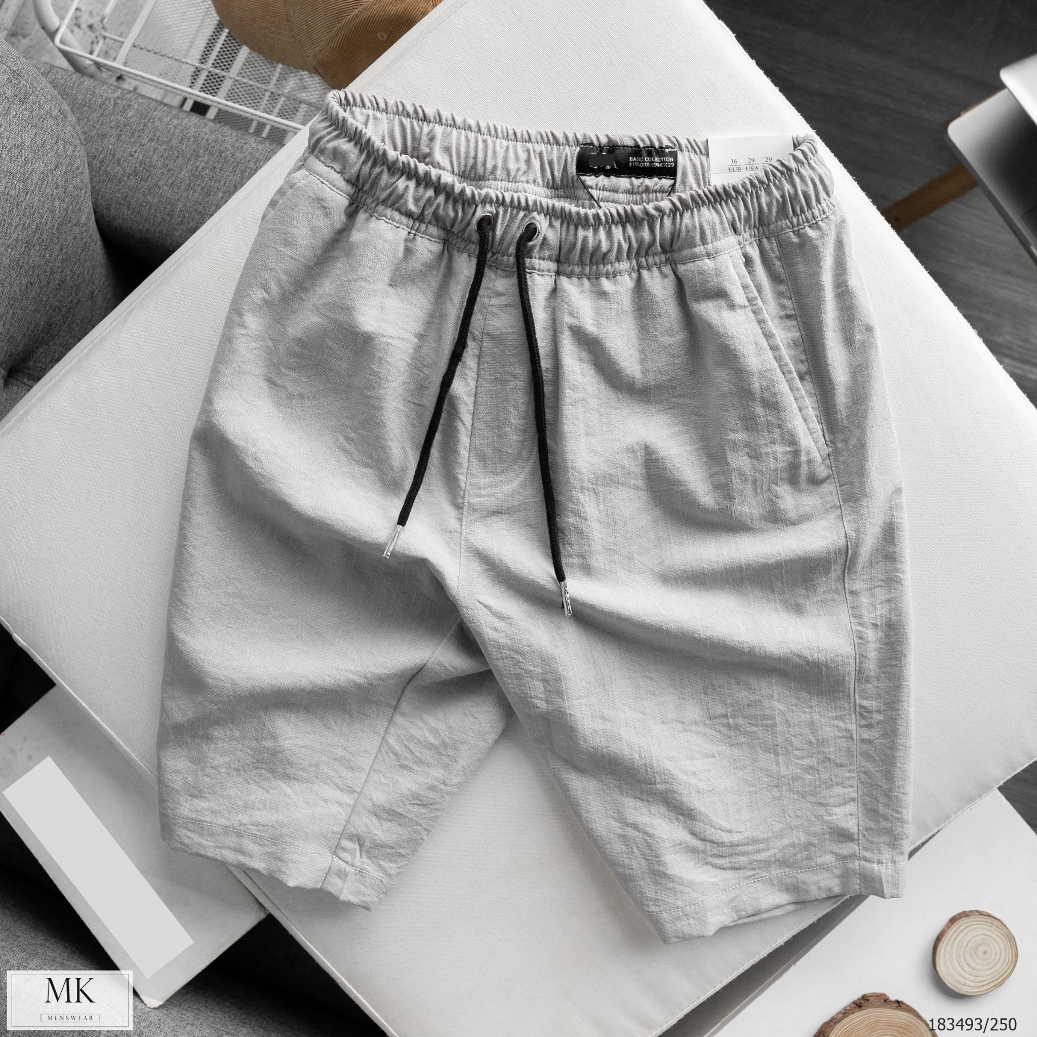  Quần Short Đũi Basic Kèm Ảnh Thật 