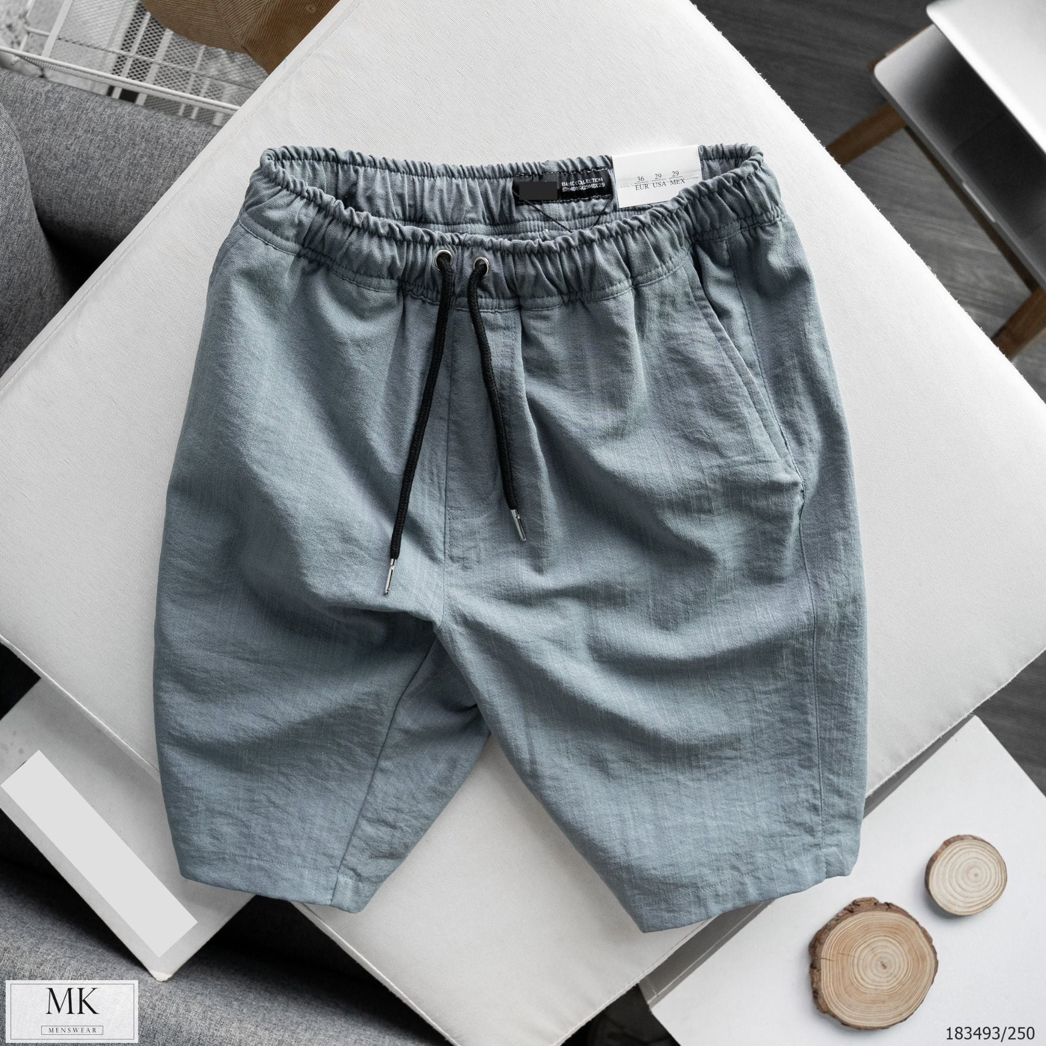  Quần Short Đũi Basic Kèm Ảnh Thật 